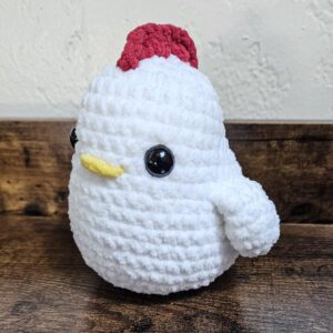 Crochet Chicken Plushie