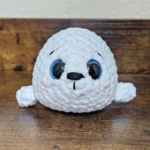 Cute Crochet Baby Seal