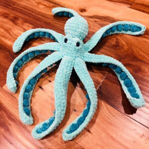 Turquoise & Teal Kraken Plush