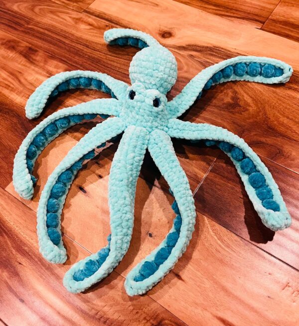 Turquoise & Teal Kraken Plush